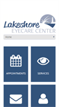 Mobile Screenshot of lakeshoreeyecare.com